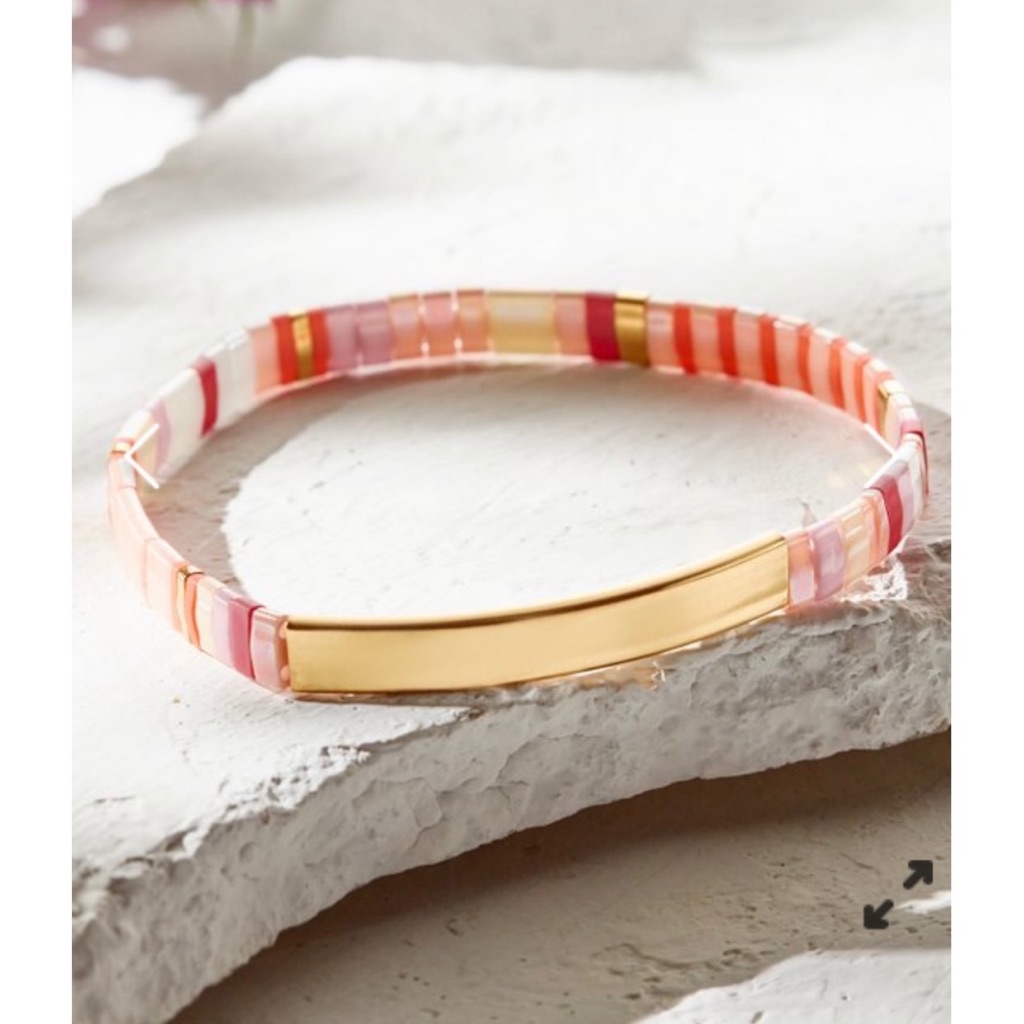 Soft Surroundings Miyuki Stretchable Bracelet 39$